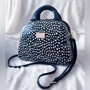 BETSEY JOHNSON MARKET DOT COLLECTION HARDSIDE TRAVEL / MAKEUP CASE